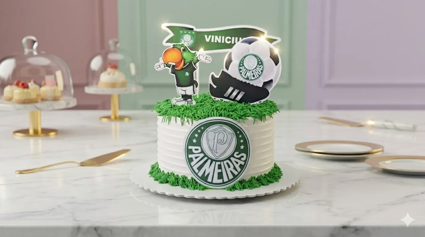 Bolo personalizado destacado